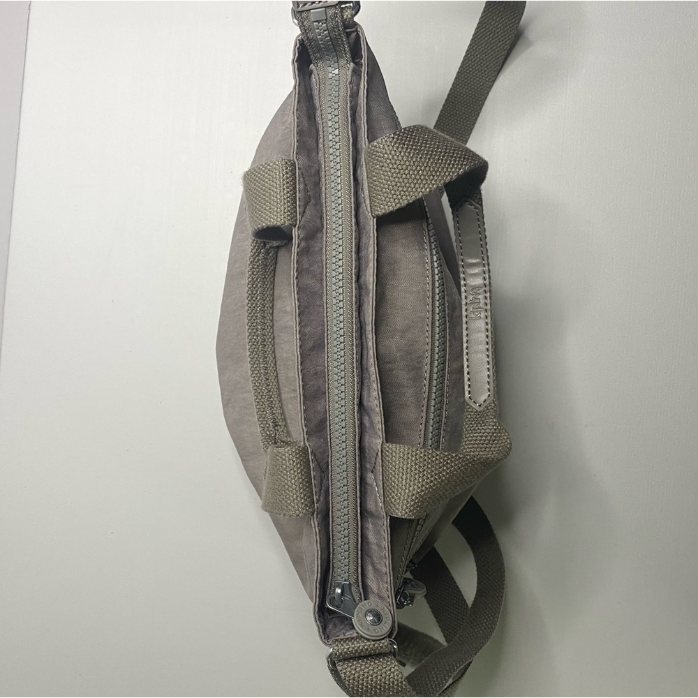 Kipling Bag Women Crossbody Satchel gray MIAH NWOT - Picture 9 of 9